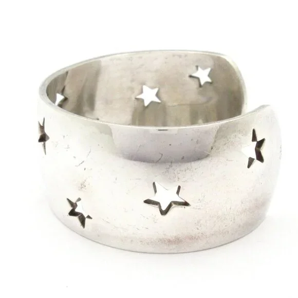 Hermes Bangle Silver Moon Star - Picture 6 of 7